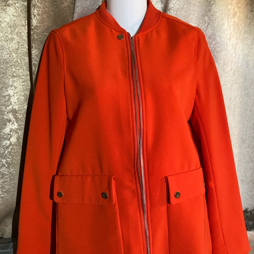 Orange coat